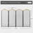 Jacksonville 4 Panel Bifold Iron Fireplace Screen