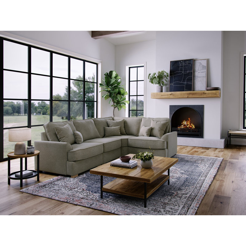 Chadwic 4 Seater Sofa, Right Hand Facing, Brown
