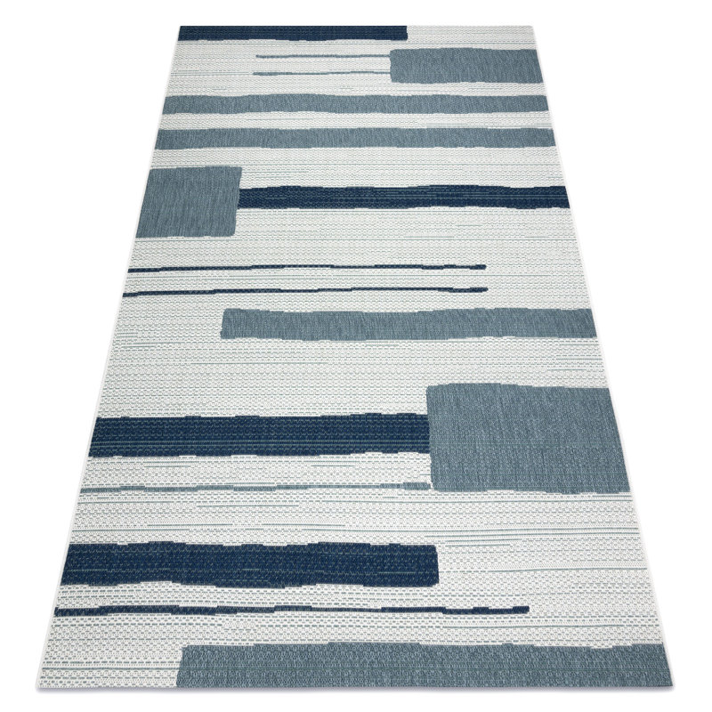 Chatterton Striped Indoor / Outdoor Area Rug, Rectangle 200 x 290cm