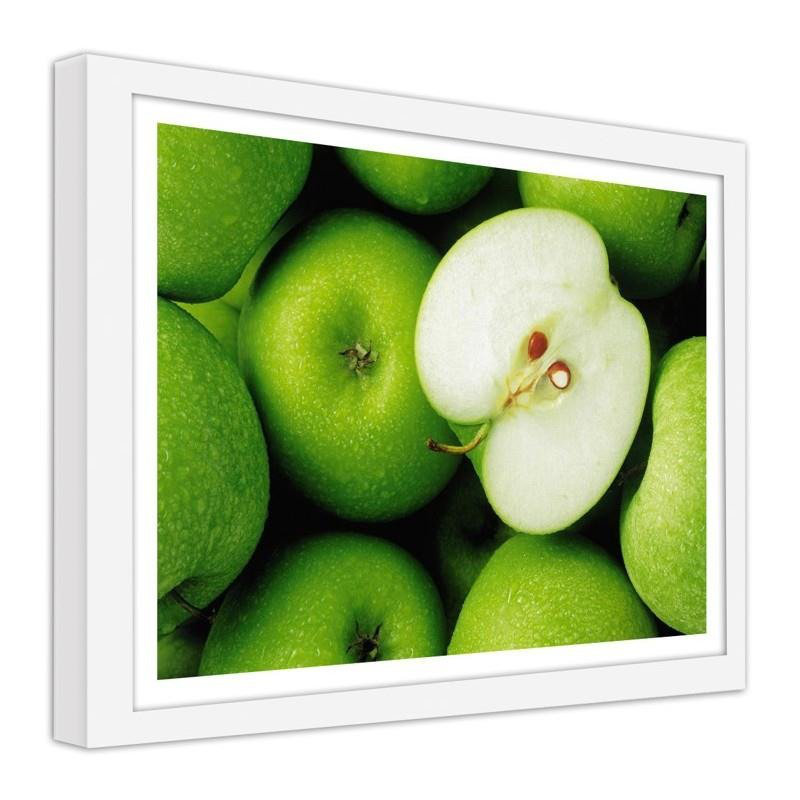 Gerahmter Fotodruck Green Apples