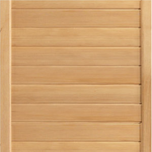 Canadian Hemlock Wood, Thicker Walls, Retain More Heat, Energy Efficient.