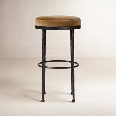 Eloise Backless Metal Stool