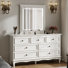 Commode 7 tiroirs avec miroir