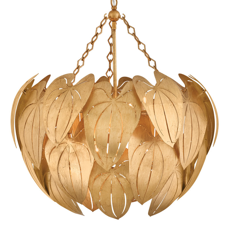 Fredrick Ramond Camille Medium Chandelier, 6 Lights