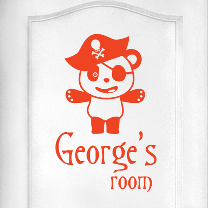 Wall Decal, Yes, Orange