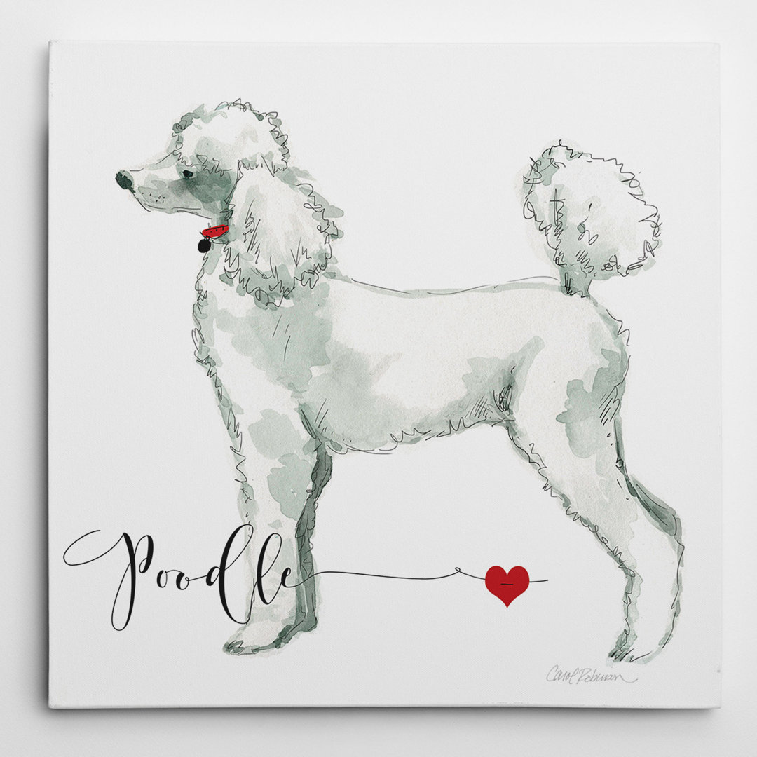 " Must Love Poodles " by Carol Robinson Wexford Home 