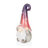 18"H Hear No Evil Gnome Statue for Patio and Garden