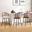 Tabouret de bar et de comptoir rembourré Cane-382988428-382988430-400685741