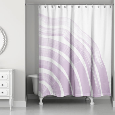  Rideau de douche simple abstrait
