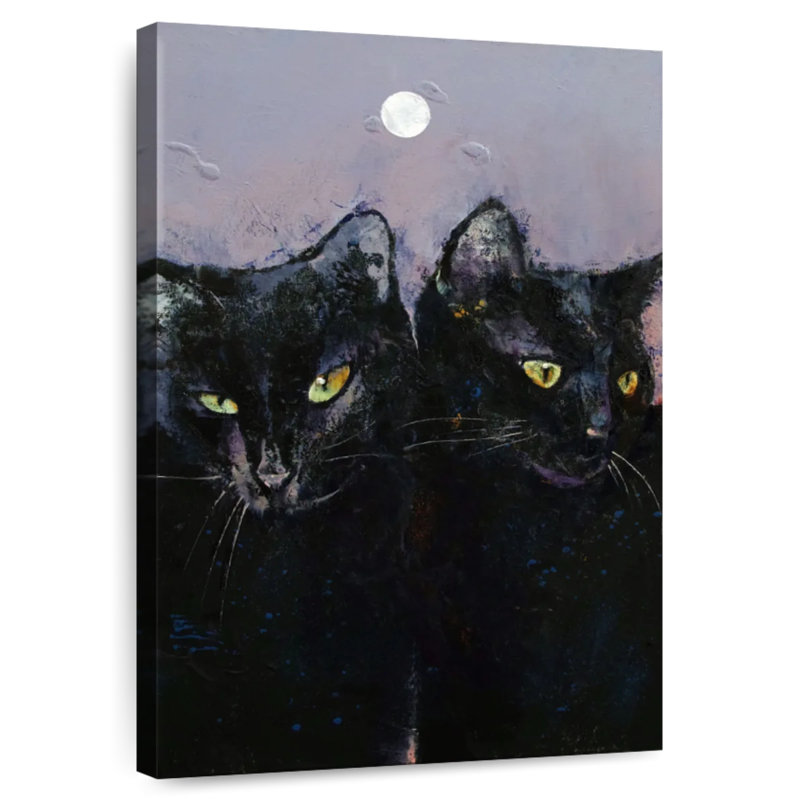 Brampt Gothic Cats, 48" H x 32" W