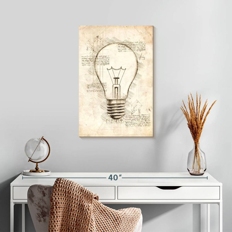 Laelle Light Bulb, 24" H x 16" W