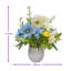 Arrangements floraux mixtes en pot