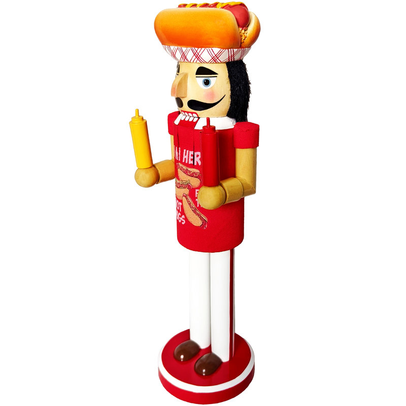 14” Here for the Hot Dogs Nutcracker