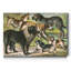 Reproduction d’art sur toile « Johnsons Dog races III »-669065629