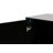 Modern Sideboard With Four Doors, Metal Handles & Legs And Adjustable Shelves Kitchen Cabinet-1439152272