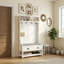 Castora 34.3'' Wide Hall Tree with Bench and Shoe Storage-935237889