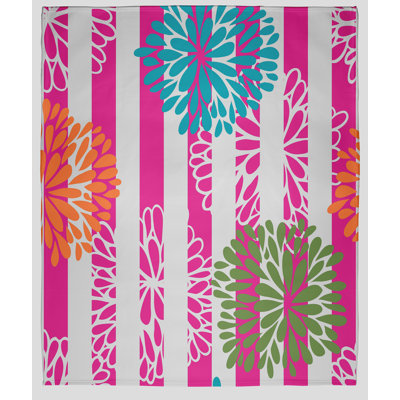 Flora And Fauna Fleece Throw Blanket