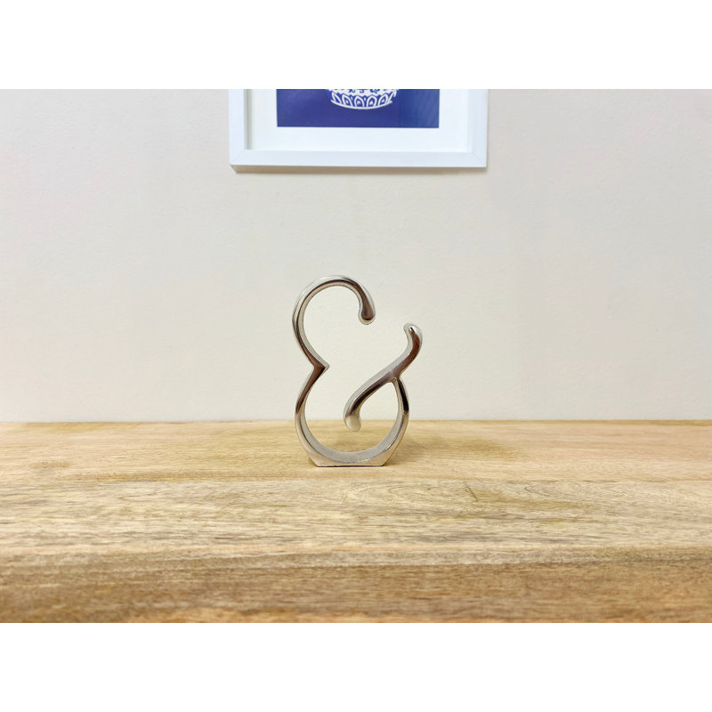 Antonion Text & Numbers Letter Block