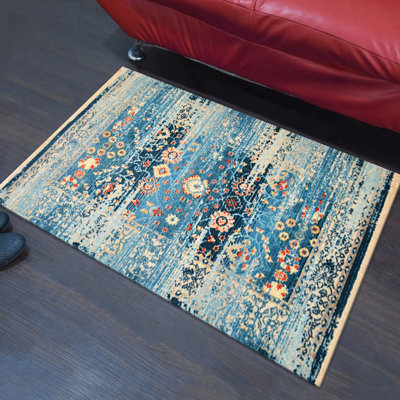 Washable Oriental Indoor Rug