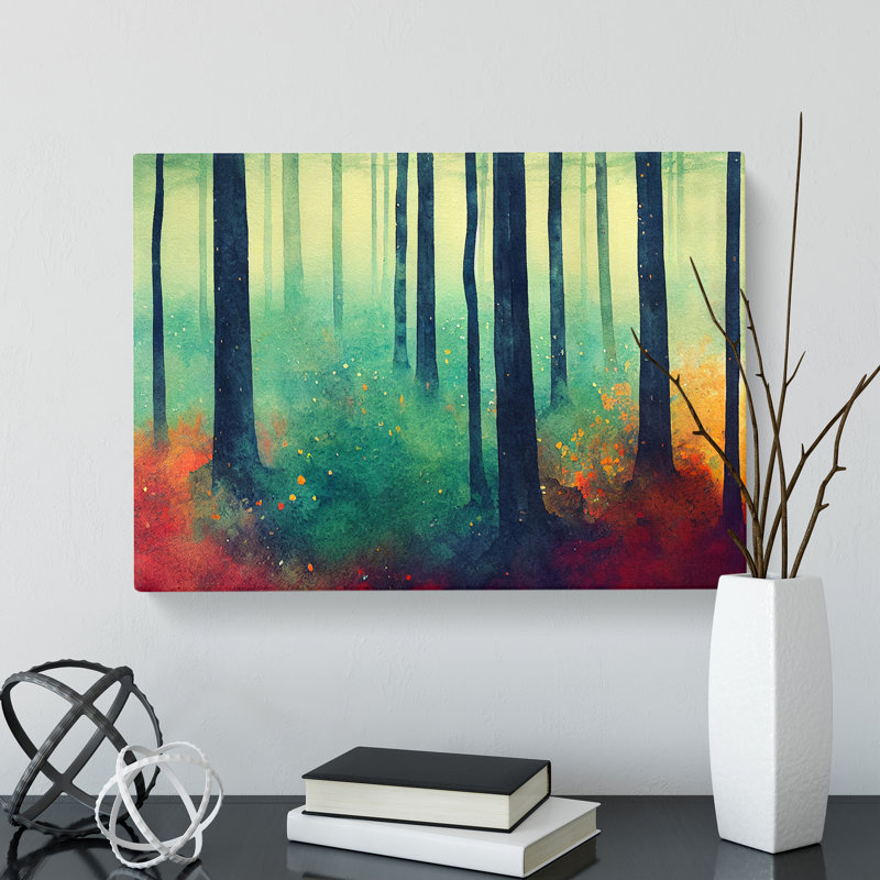 Forest in Colour Vol.3 - Wrapped Canvas, 35cm H x 50cm W x 3cm D