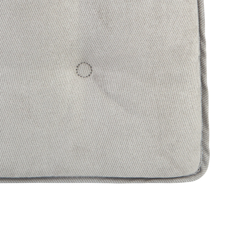 Coussins de salle à manger et de cuisine antidérapants de 16 po x 15 po x 2 po, Gris