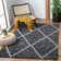 Pouliot Shag 500 Performance Geometric Rug