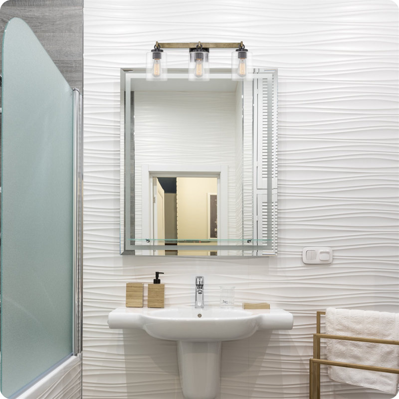 3 - Light Dimmable Vanity Light