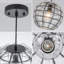 Luminaire suspendu sphérique 9 po