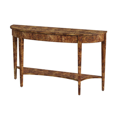 Astor 54"W Demilune Console Table