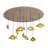 Jomari 9 - Light Cluster Pendant
