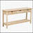 Modern Stylish Console Table with Fir Veneer and Distinctive Design-775258994