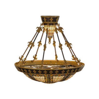 6 - Light Semi Flush Mount