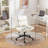 Adjustable Swivel Criss-Cross Chair, Wide Seat/ Office Chair /Vanity Chair-2118805616