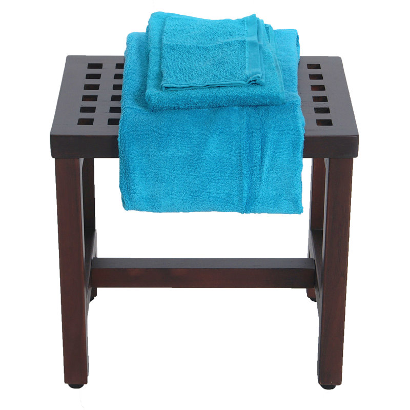 Espalier 18'' W Teak Shower Bench