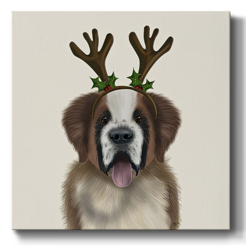 Bois de Noël de Saint-Bernard, H 24 po x l 24 po x P 1,5 po