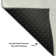 Premium Machine Washable Prisco Black Rug