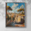 Paysages de la série CCCCXC III - Impression encadrée de qualité supérieure - Prêt à être accroché - Aucun clou requis-268994948-268994949
