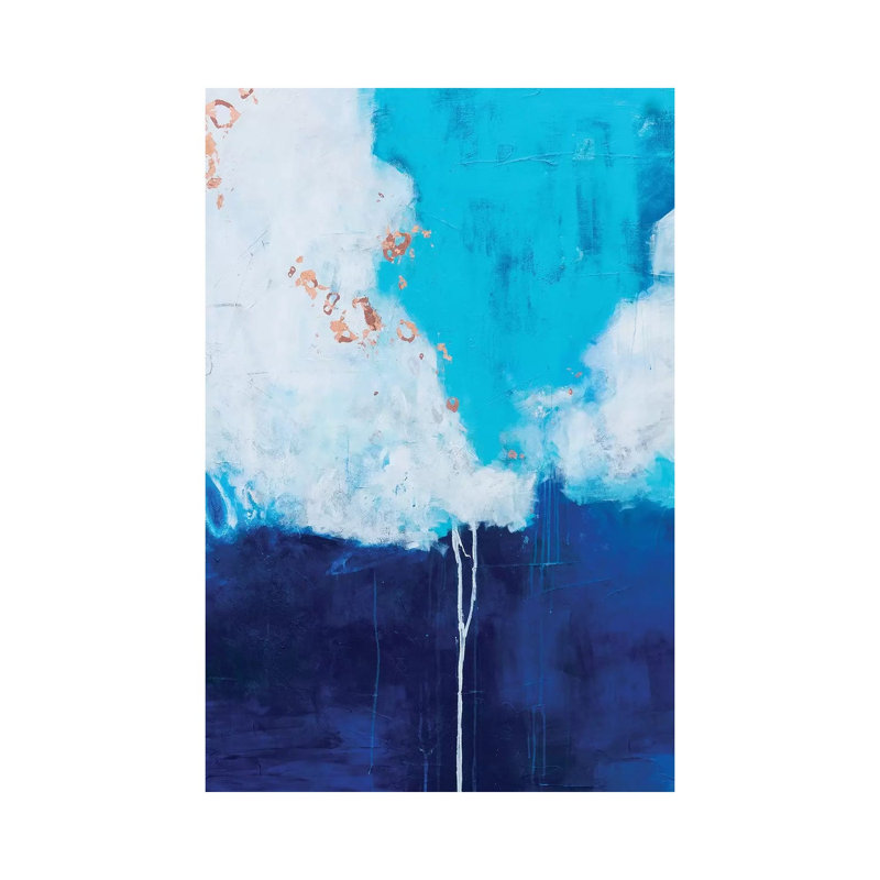 Dark And Stormy Daniels by Julie Ahmad - Wrapped Canvas Gallery-Wrapped Canvas Giclée, 20.32 cm H x 30.48 cm W
