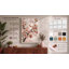Moonlit Cherry Blossom Japandi - Wrapped Canvas-298542896-298542907