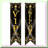 Swallow-Tail Burlap Flag Banner, 17 Pieces