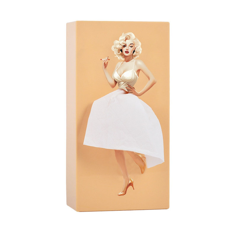Couvre-boîte à mouchoirs Lady