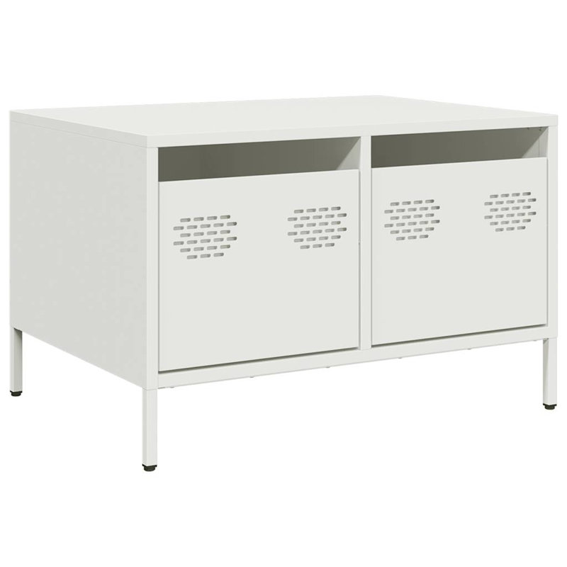 Avarni Unfinished TV Stand for TVs up to 24", White
