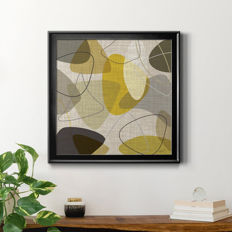 Sandstone I - cadre photo, impression sur toile, Noir, H 30,5 po x l 30,5 po x P 1,5 po