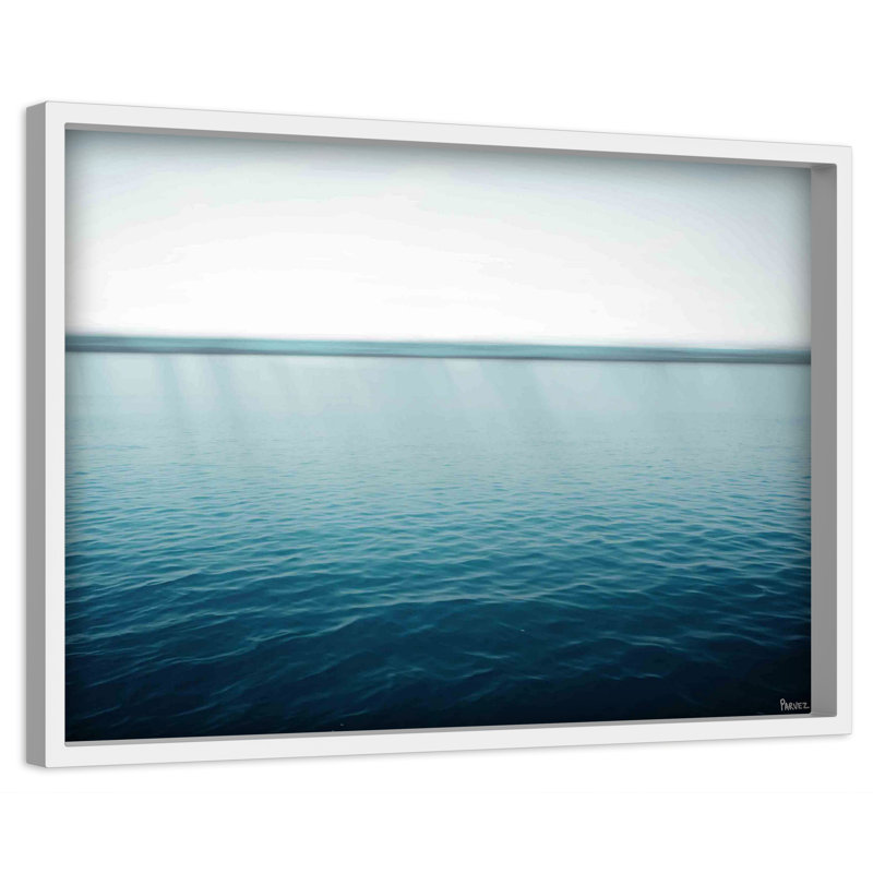 « Tranquil », reproduction d'art sur toile encadrée, 40 po x 60 po, Toile tendue