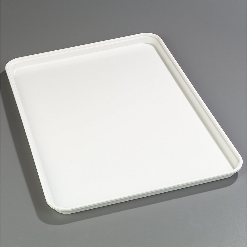 Market Plastic Pan Insert, Pearl White, 1" H x 17.75" W x 12.75" D