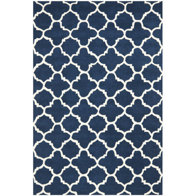 Teresita Hand Tufted Wool Geometric Rug