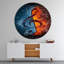 Treble Clef - horloge murale moderne-34141288