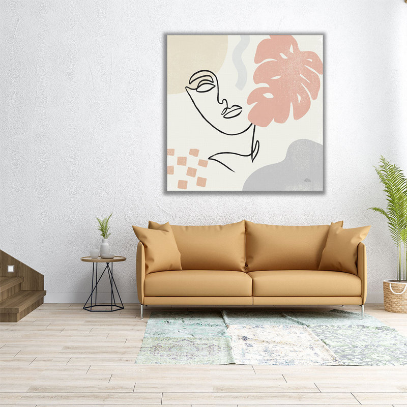 «Through the Window I», reproduction d'art sur toile, H 20 po x l 20 po