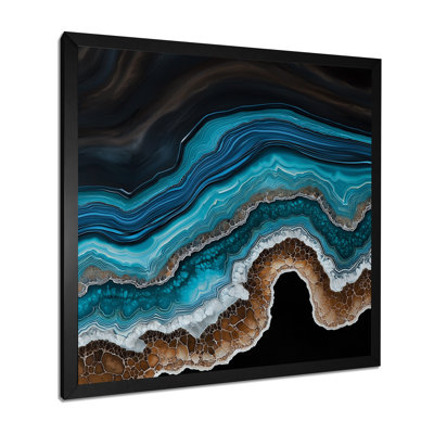 Voile illimité d'agate II - Agate, art mural