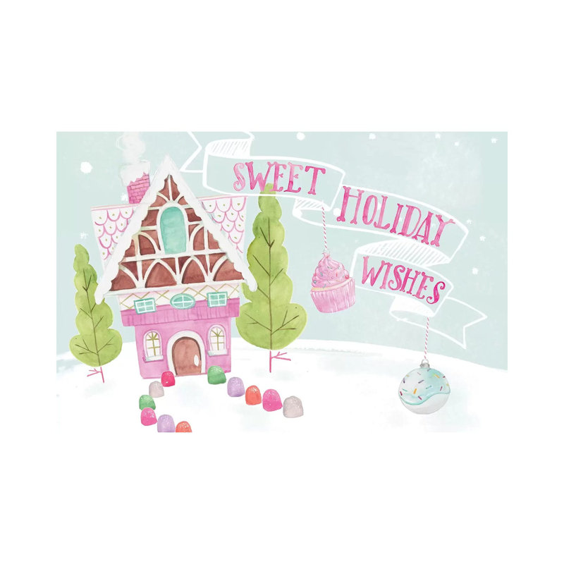 Candy Christmas Collection A by Jennifer Paxton Parker - Wrapped Canvas Gallery-Wrapped Canvas Giclée, 45.72cm H x 66.04cm W